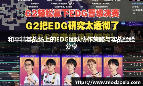 和平精英战场上的EDG团队协作策略与实战经验分享